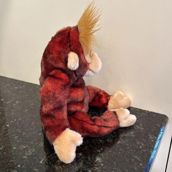 Ty Beanie Buddy (Large) - Schweetheart - Orangutan Monkey (14") - Picture 5 of 10